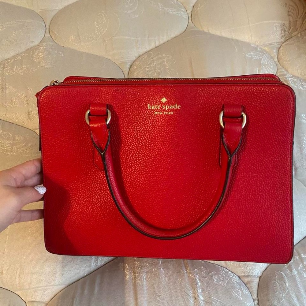 Kate Spade Vibrant Red Satchel